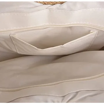 Stylish QZUnique Hand-woven Straw Bag for Everyday Use