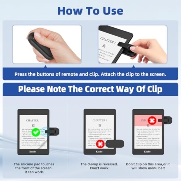 DATAFY Kindle Page Turner Remote Control for Easy Reading