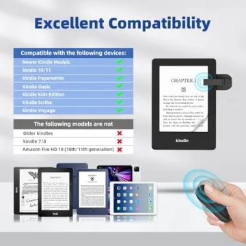 DATAFY Kindle Page Turner Remote Control for Easy Reading