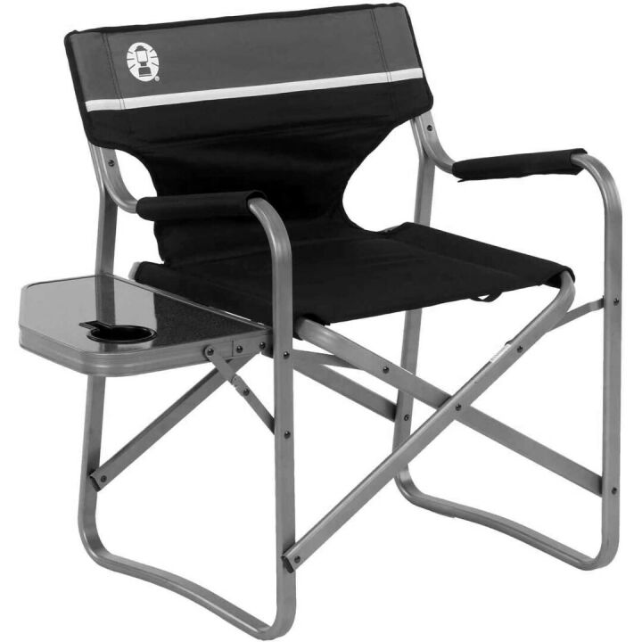 Coleman Camp Chair with Side Table for Outdoor Use