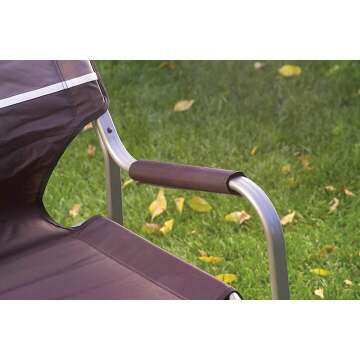 Coleman Camp Chair with Side Table for Outdoor Use