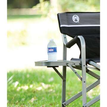 Coleman Camp Chair with Side Table for Outdoor Use