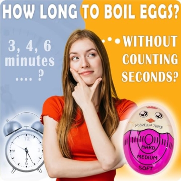 NobleEgg Timer for Perfect Boiled Eggs Every Time