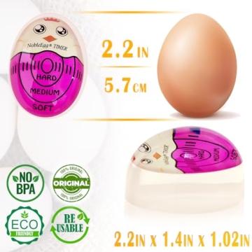 NobleEgg Timer for Perfect Boiled Eggs Every Time