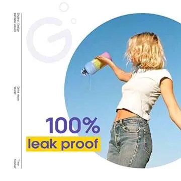 Giotto 64oz Motivational Water Bottle for Healthy Hydration