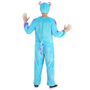 Disguise mens Sulley Costume, Blue, X-Large