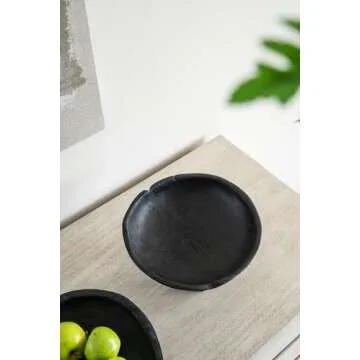 Handcarved Teak Wood Nesting Bowls | Home Decor Accent