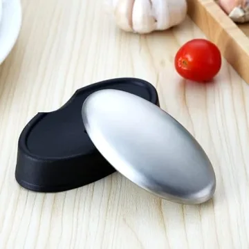 Stainless Steel Soap Bar - 5 Pack for Odor Removal