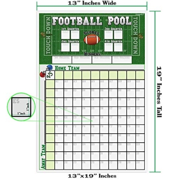 Football Pool Poster for Epic Game Day Fun