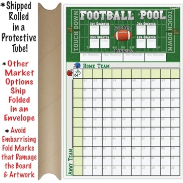 Football Pool Poster for Epic Game Day Fun