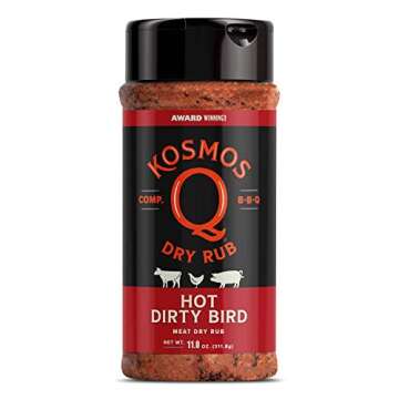 Kosmos Q BBQ Rub Variety Flavors, 8 Piece Assortment