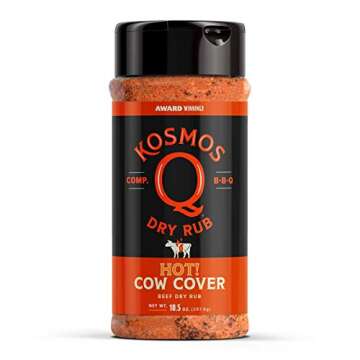 Kosmos Q BBQ Rub Variety Flavors, 8 Piece Assortment