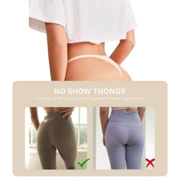 DEANGELMON Seamless G-string Thongs for Women - Ultimate Comfort