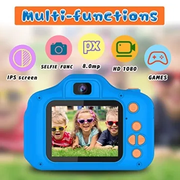 Kids Selfie Camera Gift for Ages 3-9 - Seckton Upgrade