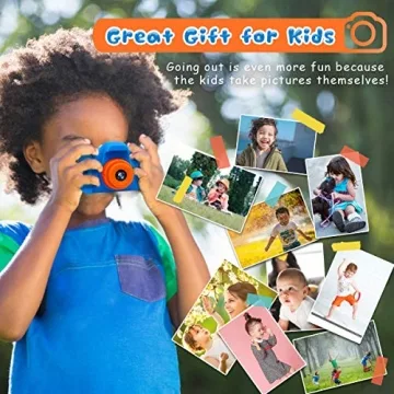 Kids Selfie Camera Gift for Ages 3-9 - Seckton Upgrade
