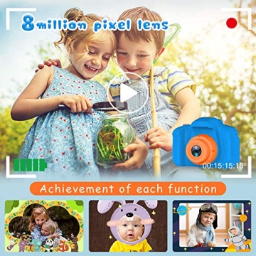 Kids Selfie Camera Gift for Ages 3-9 - Seckton Upgrade