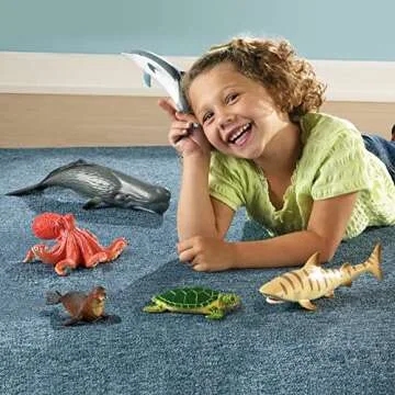 Jumbo Ocean Animals Set - Learning Resources Educational Toys