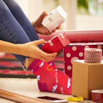Cute Heart Socks Gift Set for Valentine’s Day
