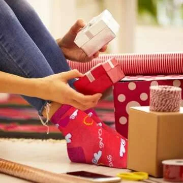 Cute Heart Socks Gift Set for Valentine’s Day