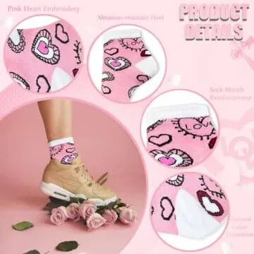 Cute Heart Socks Gift Set for Valentine’s Day