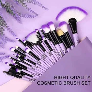 VANDER 32-Piece Makeup Brush Set for Flawless Application