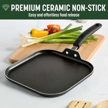 Goodful Ceramic Nonstick Cookware Set - Premium Quality