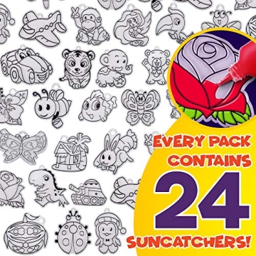 Creative Kids Suncatcher Craft Kit for Fun Arts & Crafts