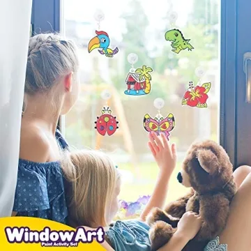 Creative Kids Suncatcher Craft Kit for Fun Arts & Crafts