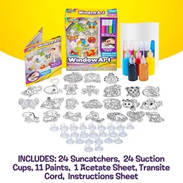 Creative Kids Suncatcher Craft Kit for Fun Arts & Crafts
