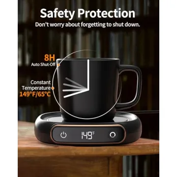 Coffee Mug Warmer with 3 Heat Settings - Auto Shut Off