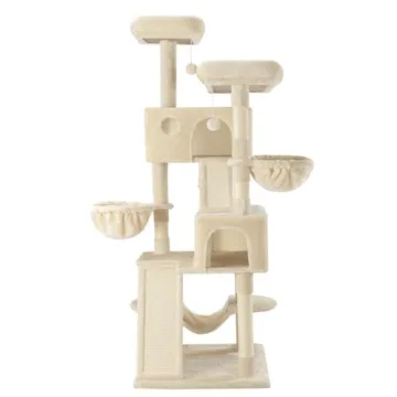 SHA CERLIN 65in Cat Tree - Activity Center for Cats