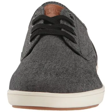 Steve Madden Men's Fenta Fashion Sneaker, Black Fabric, 13