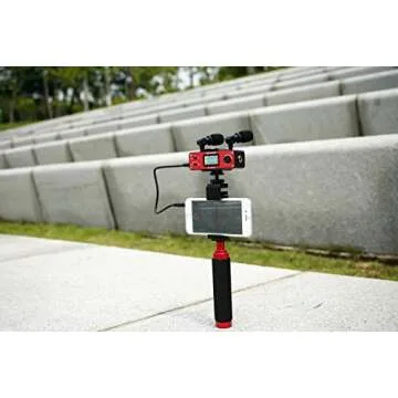 Saramonic SmartMixer Professional Recording Stereo Microphone Rig for iPhone and Android Smartphones