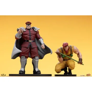 PCS Street Fighter M.Bison & Rolento Statue Set