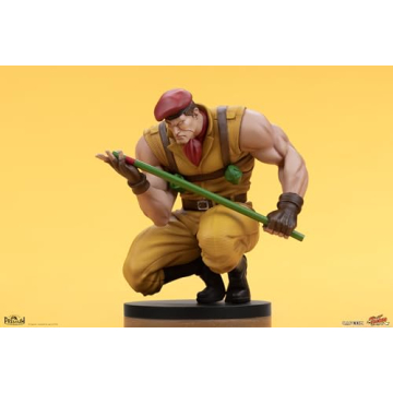 PCS Street Fighter M.Bison & Rolento Statue Set