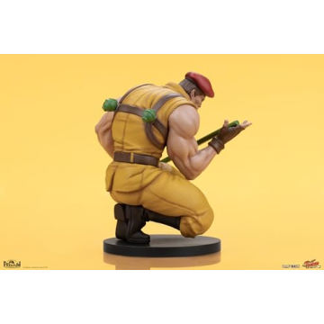 PCS Street Fighter M.Bison & Rolento Statue Set