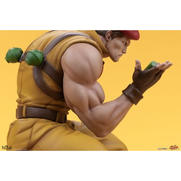 PCS Street Fighter M.Bison & Rolento Statue Set