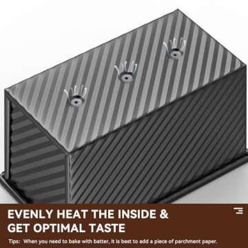 Get Perfect Homemade Bread with Pullman Loaf Pans