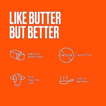 Grass Fed Ghee, 13.5 Oz, Bulletproof 100% Grass Fed, Pasture Raised Clarified Butter Fat, Keto, Paleo, Lactose Free, Casein Free, Non-GMO