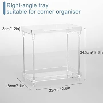 Versatile Multi-Functional Plastic Shelf for Home Organization