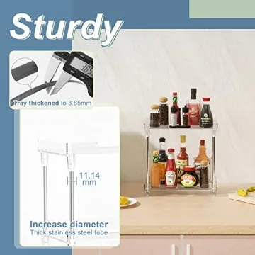 Versatile Multi-Functional Plastic Shelf for Home Organization