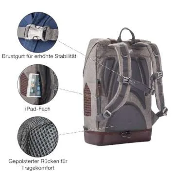 Kurgo Dog Carrier Backpack for Small Pets - Waterproof & TSA Approved