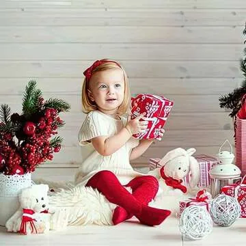 Cute Knee High Baby Socks with Ruffle Design