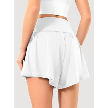 Maxbee Womens Tennis Skirt High Waisted with Pockets