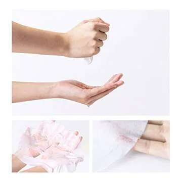 100 pcs Compressed Facial Mask Sheet Beauty DIY Disposable Mask Paper Natural Cotton Skin Care Wrapped Masks Normal Thick，Get a Small Mask Bowl, Mask Brushes