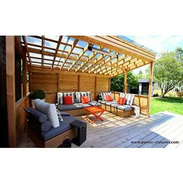 Flex Fence Kit for Gardens, Patios and Indoor Spaces