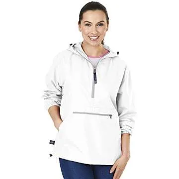 Charles River Apparel Pack-N-Go Wind & Water-Resistant Pullover for All