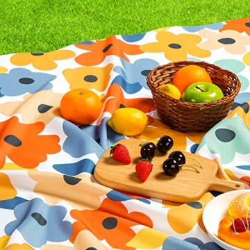 Charming Floral Tablecloth for Indoor and Outdoor Use