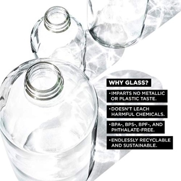 bkr Big Smooth Water Bottle 1L - Stylish & Eco-Friendly