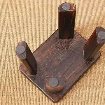 GZQWDC Wooden Step Stool for Adults and Kids